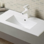 Modern Integrated Countertop Basin