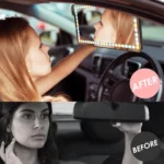 modern makeup mirror car