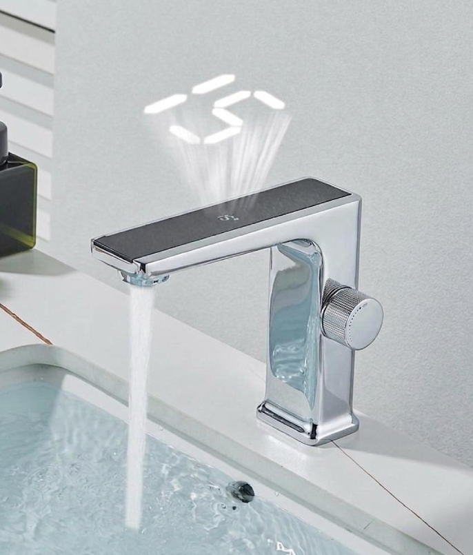 Smart Digital Basin Mixer – Temperature Display - Image 4