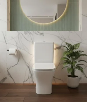 Classic Square Two-piece Toilet Seat – 1215