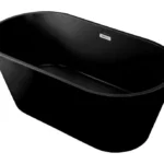 Matte Black Freestanding Bathtub JAK000280B