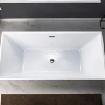 Modern Rectangular  Freestanding Bathtub JAK000320