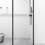Fixed Shower Partition transparent