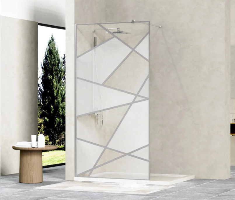 Geometric Shower Screen