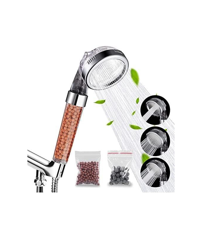 Mineral Filter Hand Shower – High Pressure Spa Experience