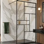 Modern  Walk-In  Shower Screen